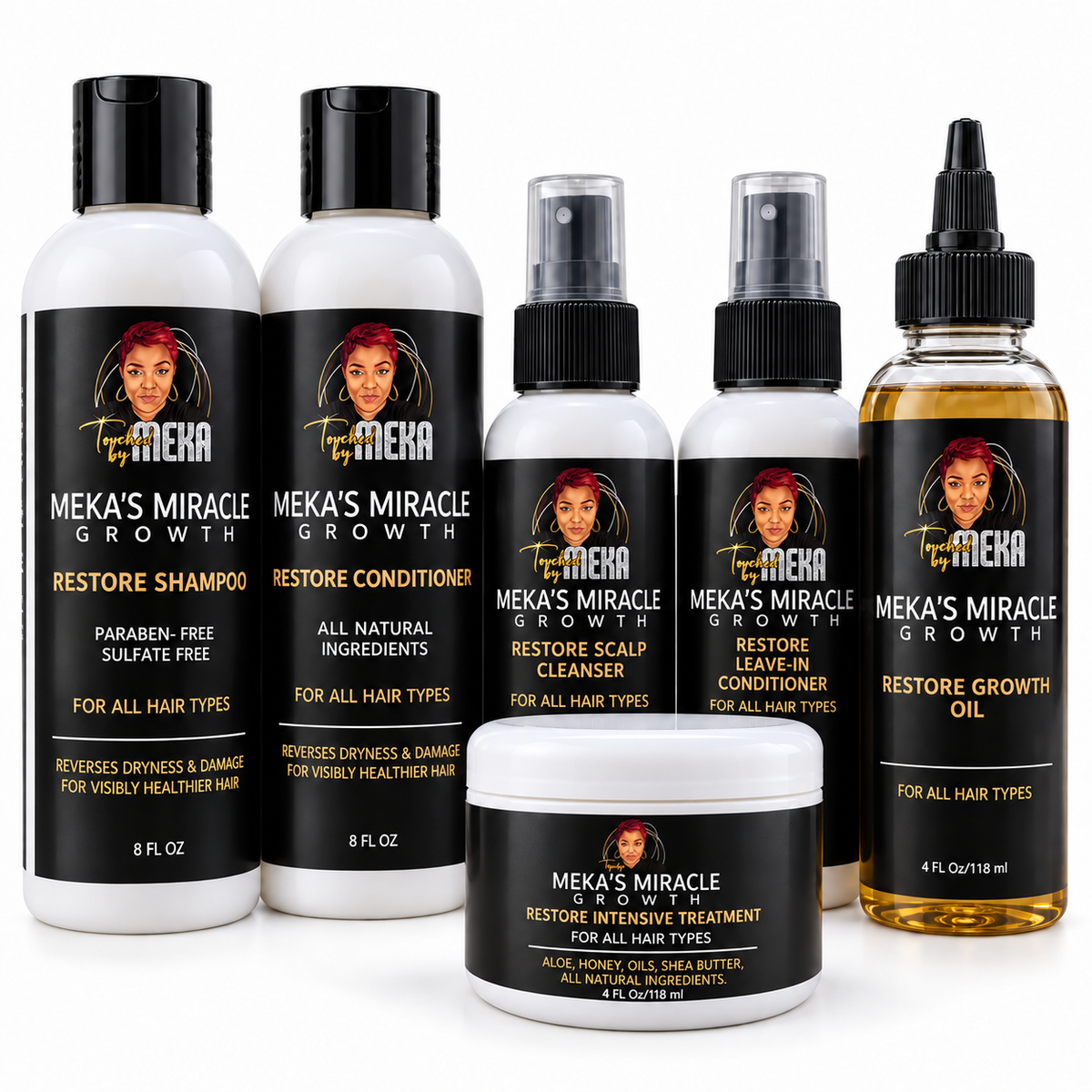 Meka’s Miracle Growth Hair Care System